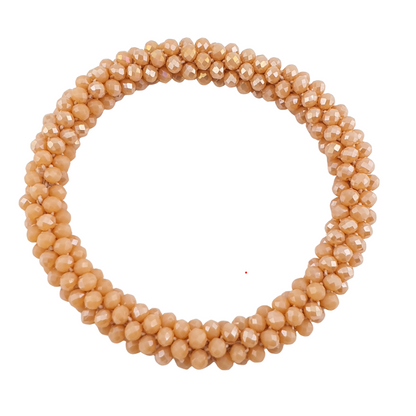 Pulsera redonda cristales checos