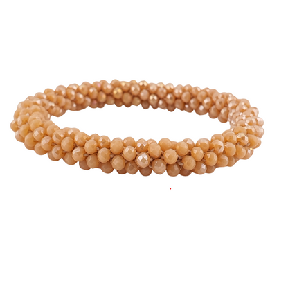 Pulsera redonda cristales checos