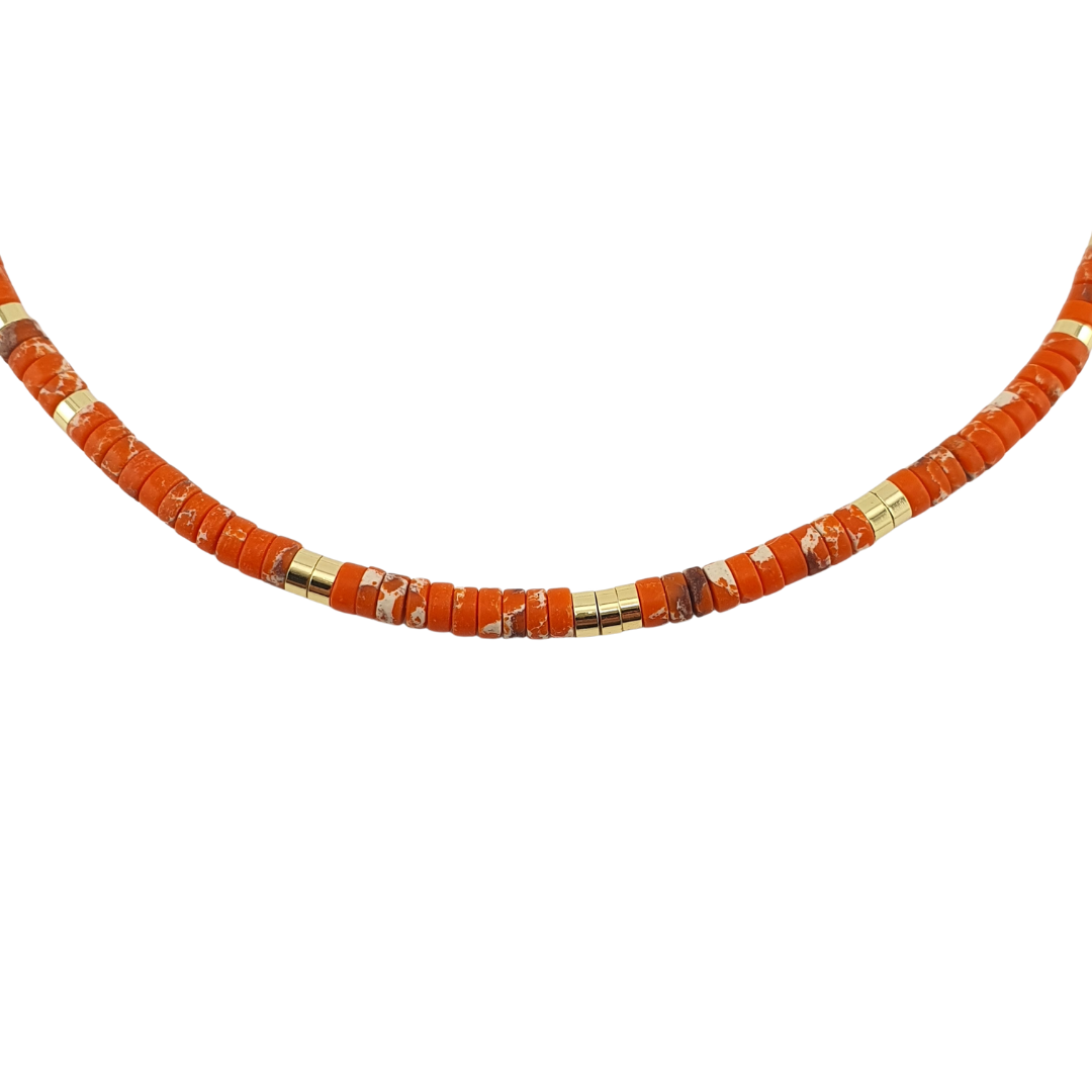 Collar pukka mini aquamarina cielo