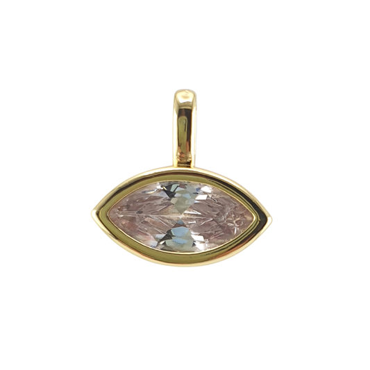 Dije marco circulo circonias maxi