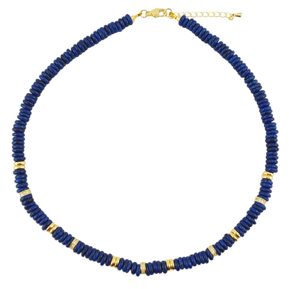 Choker pukka lapislazuli