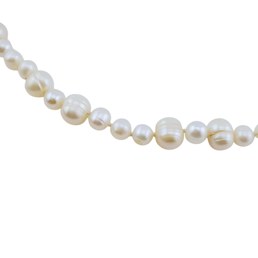 Collar perlas barrocas