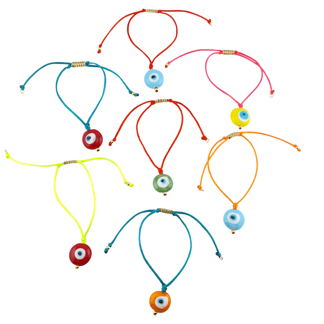 Pulsera hilo y ojo