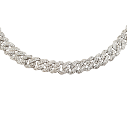 Choker cuban full circonias