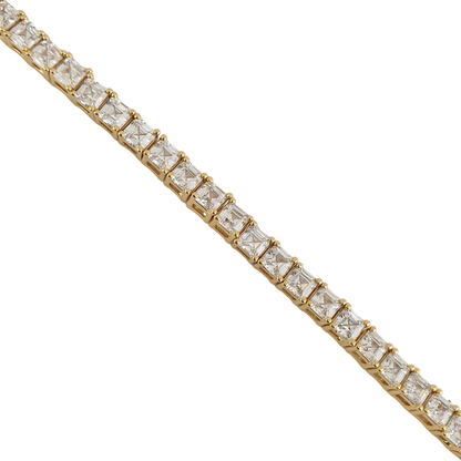 Pulsera tennis 4mm broche caja
