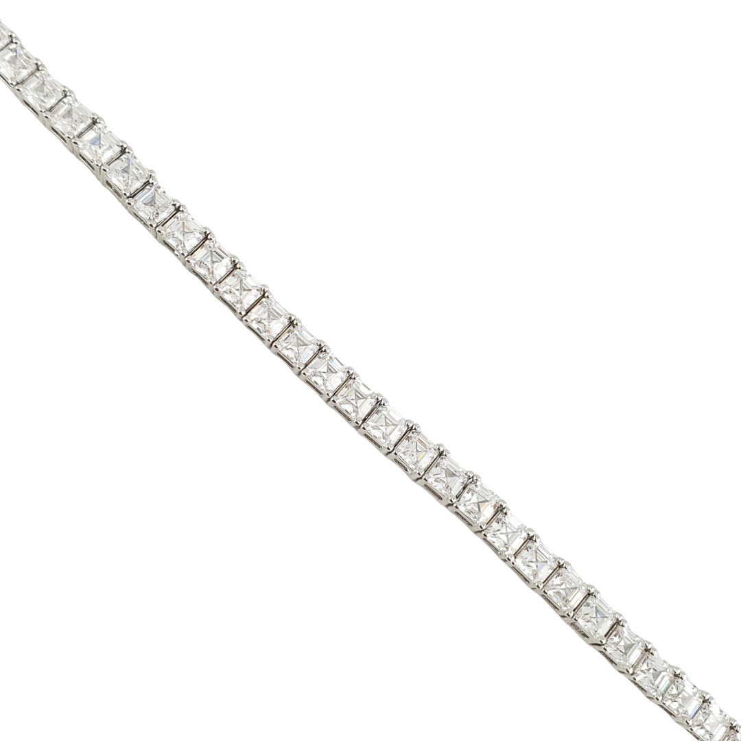 Pulsera tennis 4mm broche caja