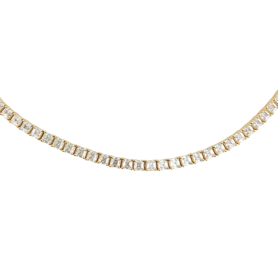 Choker tennis 4mm cierre caja