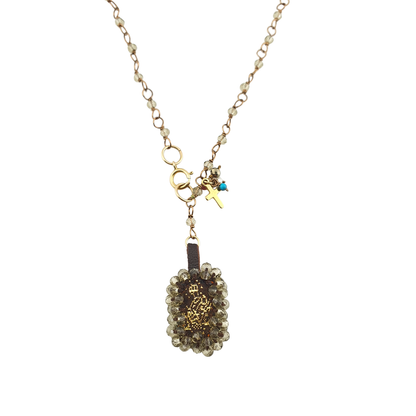 Pulsera escapulario vtas y tela