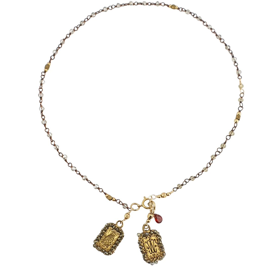 Pulsera escapulario vtas y engarze