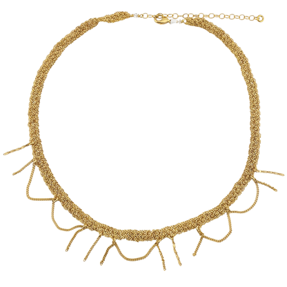 Cadena trenzada con cadenas en U