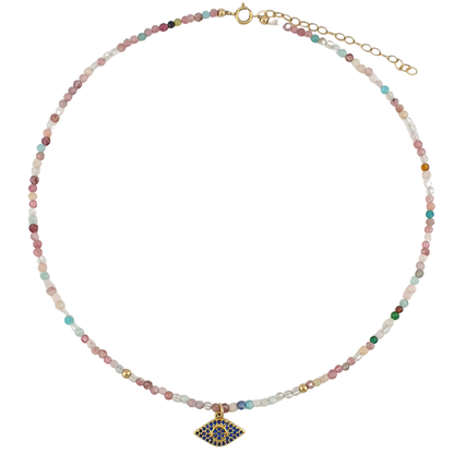 Collar Turmalina pastel