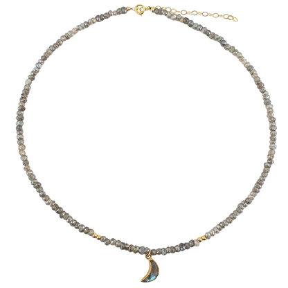 Collar Labradorita con una
