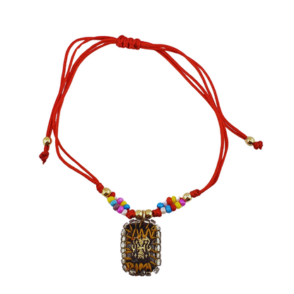 Pulsera escapulario mini hilo doble