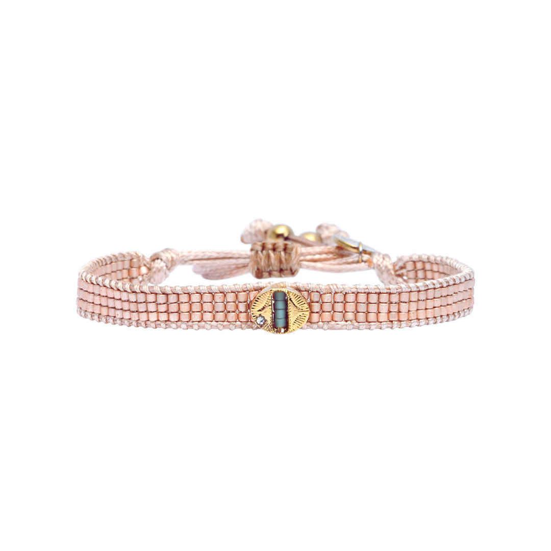 Pulsera edicion especial turquesa durazno