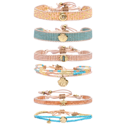 Pulsera edicion especial turquesa durazno
