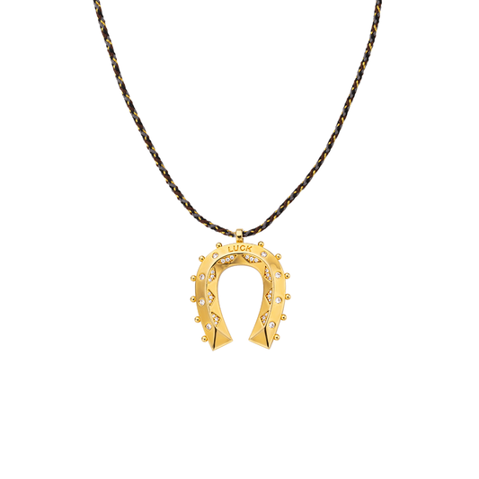 Collar herradura cordón