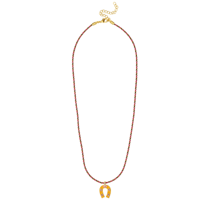 Collar herradura ojo y cordón