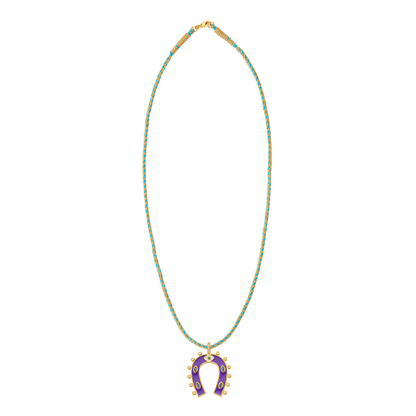 Collar herradura con circonias