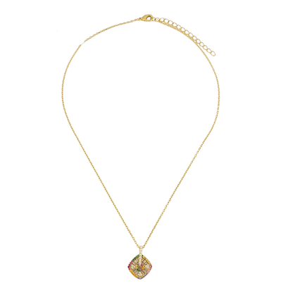 Cadena cuadrado en colores