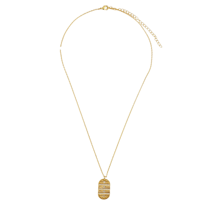 Cadena oval y lineas