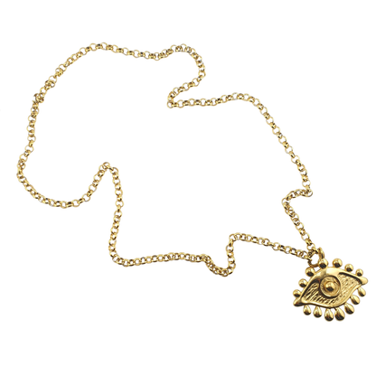 Cadena larga ojo y gotas