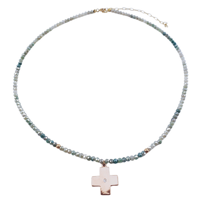 Choker cristal checo