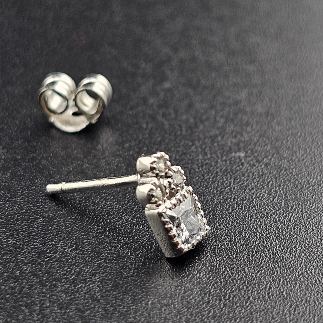 Arete 3 puntos cuadro