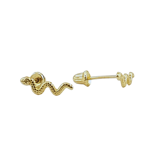Arete vibora martelinada oro