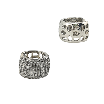Cuff 6 lin CZ Curvo