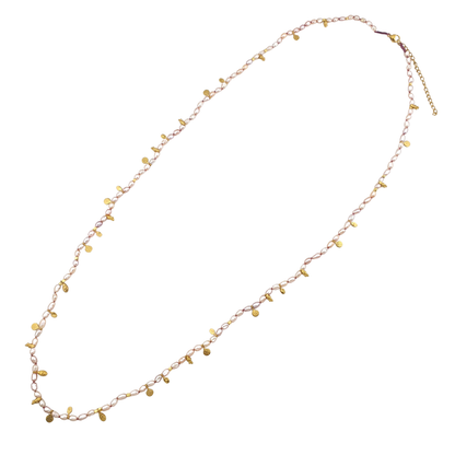 Collar largo perla rio