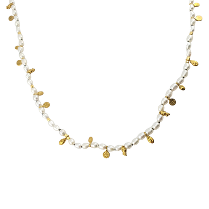 Collar largo perla rio