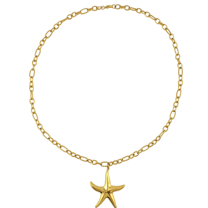 Cadena estrella de mar lisa