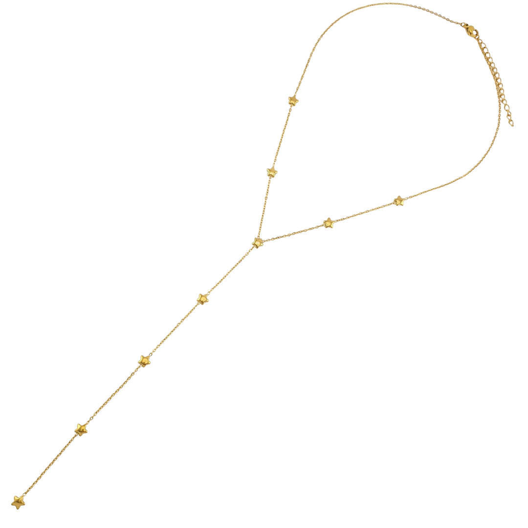 Lariat estrellas lisas
