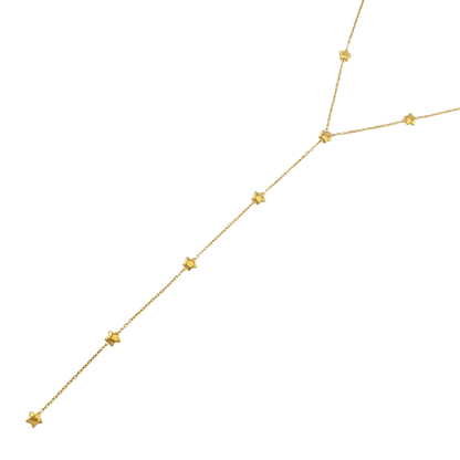 Lariat estrellas lisas