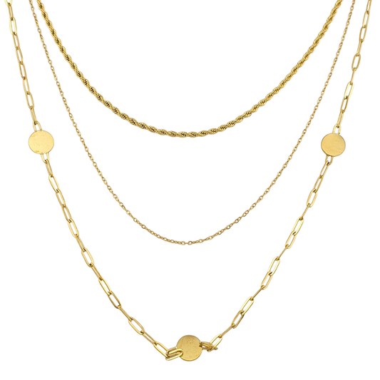 Cadena triple link 3 monedas