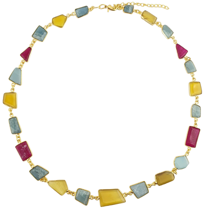 Collar formas enmarcadas