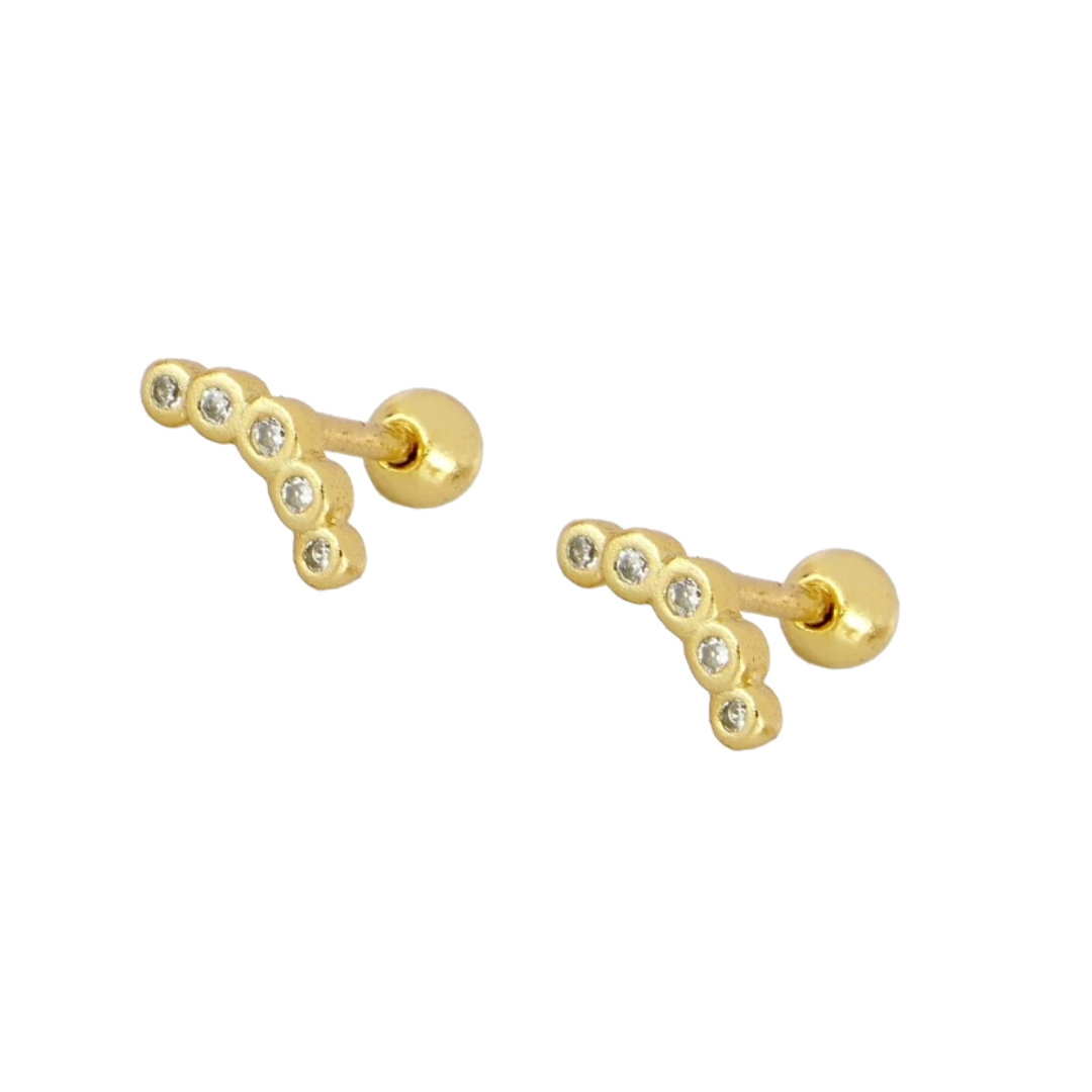 Arete curva burbujas bolita