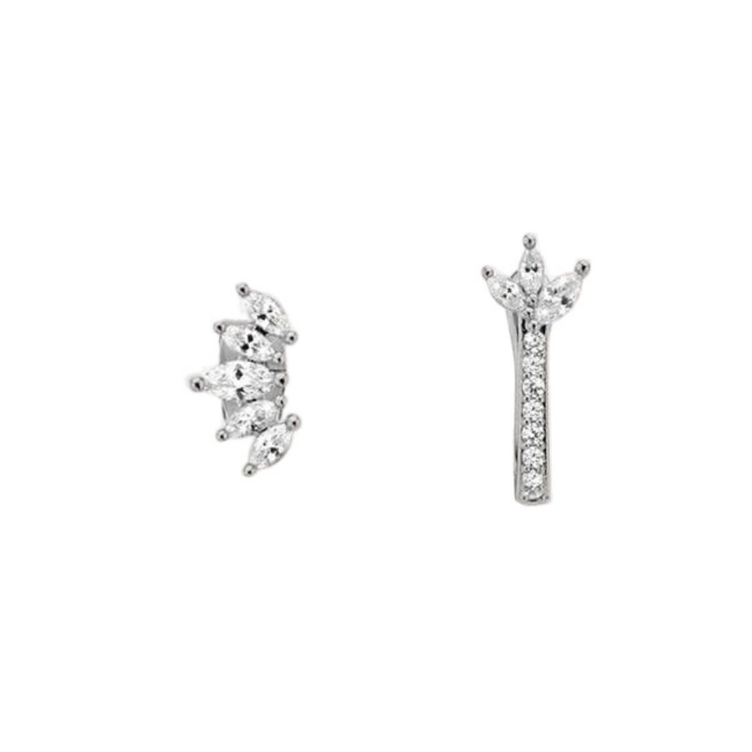 Aretes 5 petalos y Arracada tulipan