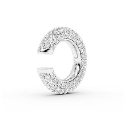 Cuff chunky full circonias y liso