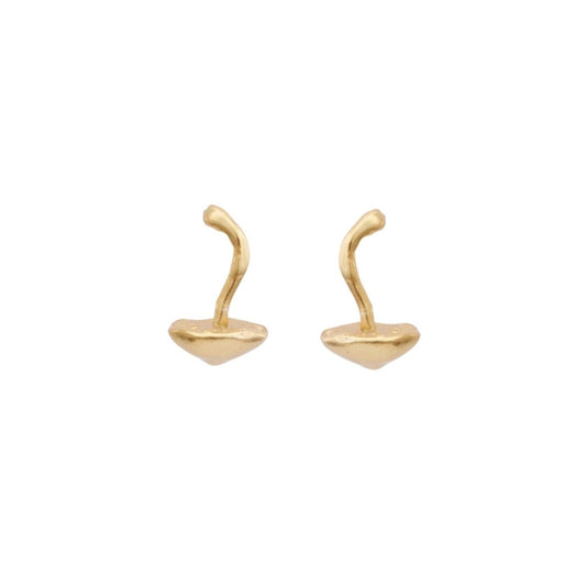 Arete hongo colgante