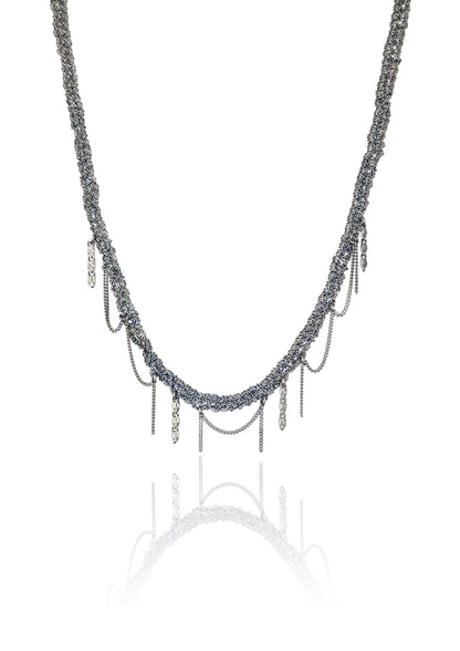 Cadena trenzada con cadenas en U