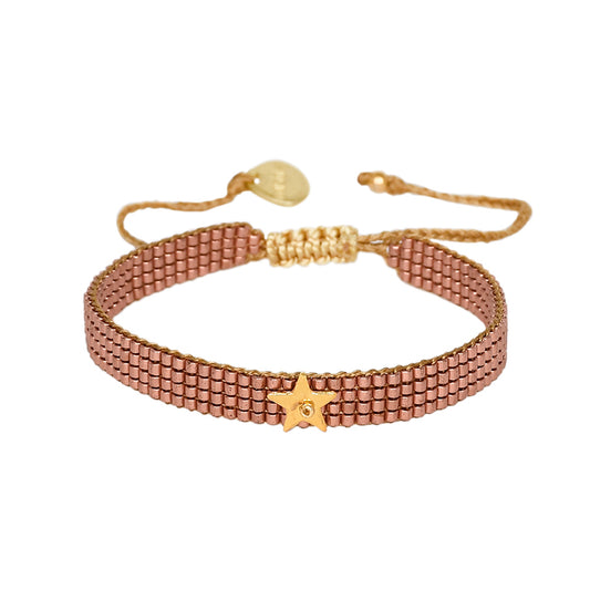Pulsera barra y estrella