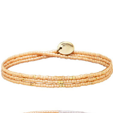 Pulsera 3 vueltas cristales