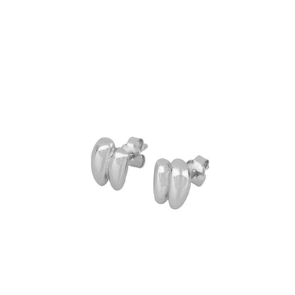 Arete gotas dobles